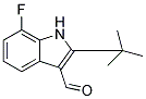 2-TERT-BUTYL-7-FLUORO-1H-INDOLE-3-CARBALDEHYDE Struktur