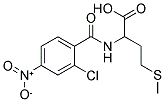 2-(2-CHLORO-4-NITRO-BENZOYLAMINO)-4-METHYLSULFANYL-BUTYRIC ACID Struktur