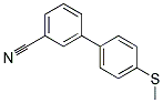 4'-(METHYLSULFANYL)[1,1'-BIPHENYL]-3-CARBONITRILE Struktur