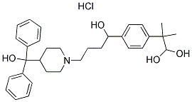 FEXOFENIDINE HYDROCHLORIDE Struktur