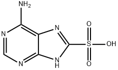 6-AMINO-9H-PURINE-8-SULFONIC ACID Struktur