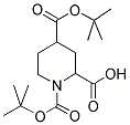 1,4-DI-BOC-PIPERIDINE-2-CARBOXYLIC ACID Struktur