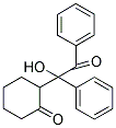 2-(1-HYDROXY-2-OXO-1,2-DIPHENYLETHYL)CYCLOHEXANONE Struktur