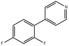 4-(2,4-DIFLUOROPHENYL)PYRIDINE Struktur