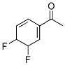 3,4-DIFLUOROCYCLOHEXA-1,5-DIENYLETHANONE Struktur