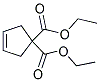 CYCLOPENT-3-ENE-1,1-DICARBOXYLIC ACID DIETHYL ESTER Struktur