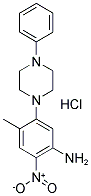 1-(5-AMINO-2-METHYL-4-NITROPHENYL)-4-PHENYLHEXAHYDROPYRAZIN-1-IUM CHLORIDE Struktur