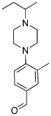 4-(4-SEC-BUTYLPIPERAZIN-1-YL)-3-METHYLBENZALDEHYDE Struktur