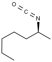 (S)-(+)-2-HEPTYL ISOCYANATE Struktur