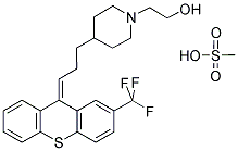 CIS-(Z)-FLUPENTIXOL METHANETHIOSULFONATE Struktur