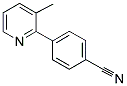 2-(4-CYANOPHENYL)-3-METHYLPYRIDINE Struktur