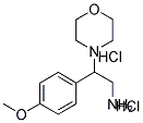 2-(4-METHOXYPHENYL)-2-MORPHOLIN-4-YLETHYLAMINE DIHYDROCHLORIDE Struktur