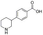 3-(4-CARBOXYPHENYL)PIPERIDINE Struktur