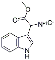 2-ISOCYANO-(INDOL-3-YL)-ACETIC ACID METHYL ESTER Struktur