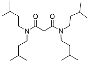 N,N,N',N'-TETRAKIS-(3-METHYL-BUTYL)-MALONAMIDE Struktur