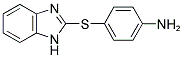 4-(1H-BENZIMIDAZOL-2-YLTHIO)ANILINE Struktur