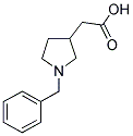 1-BENZYL-3-PYRROLIDINEACETIC ACID Struktur