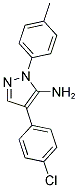 4-(4-CHLORO-PHENYL)-2-P-TOLYL-2H-PYRAZOL-3-YLAMINE Struktur