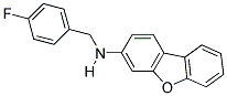 N-(4-FLUOROBENZYL)DIBENZO[B,D]FURAN-3-AMINE Struktur