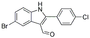 5-BROMO-2-(4-CHLOROPHENYL)-1H-INDOLE-3-CARBALDEHYDE price.