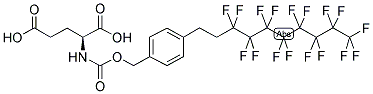 N-(F17 CBZ) L-GLUTAMIC ACID Struktur