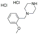 1-(2-METHOXYBENZYL)PIPERAZINE DIHYDROCHLORIDE Struktur