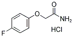 2-(4-FLUOROPHENOXY)ACETAMIDE HYDROCHLORIDE Struktur