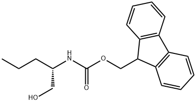 FMOC-L-NORVALINOL Struktur