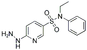 N-ETHYL-6-HYDRAZINO-N-PHENYLPYRIDINE-3-SULFONAMIDE Struktur