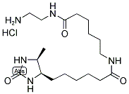 DESTHIOBIOTIN-X ETHYLENEDIAMINE, HYDROCHLORIDE Struktur