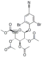 BROMOXYNIL GLUCURONIC ACID TRIACETATE METHYL ESTER Struktur