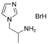 2-IMIDAZOL-1-YL-1-METHYL-ETHYLAMINE HYDROBROMIDE Struktur