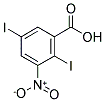 2,5-DIIODO-3-NITROBENZOIC ACID Struktur