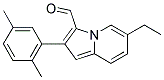 2-(2,5-DIMETHYLPHENYL)-6-ETHYL-3-INDOLIZINECARBALDEHYDE Struktur