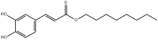 CAFFEIC ACID N-OCTYL ESTER Struktur