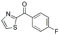 2-(4-FLUOROBENZOYL)THIAZOLE Struktur