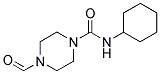 N-CYCLOHEXYL(4-FORMYLPIPERAZINYL)FORMAMIDE Struktur