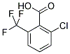 2-CHLORO-6-(TRIFLUOROMETHYL)BENZOIC ACID Struktur