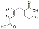 2-(M-CARBOXYBENZYL)-5-HEXENOIC ACID Struktur