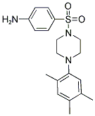 4-([4-(2,4,5-TRIMETHYLPHENYL)PIPERAZIN-1-YL]SULFONYL)ANILINE Struktur