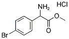 METHYL 2-AMINO-2-(4-BROMOPHENYL)ACETATE HYDROCHLORIDE price.