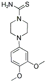 4-(3,4-DIMETHOXYPHENYL)PIPERAZINE-1-CARBOTHIOAMIDE Struktur