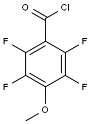 2,3,5,6-TETRAFLUORO-4-METHOXYBENZOYL CHLORIDE Struktur