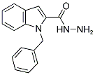 1-BENZYL-1H-INDOLE-2-CARBOHYDRAZIDE Struktur