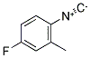 4-FLUORO-2-METHYLPHENYLISOCYANIDE Struktur