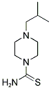 4-ISOBUTYLPIPERAZINE-1-CARBOTHIOAMIDE Struktur