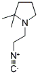 1-(2-ISOCYANOETHYL)-2,2-DIMETHYLPYRROLIDINE Struktur