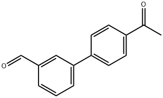 4'-ACETYL-BIPHENYL-3-CARBALDEHYDE Struktur