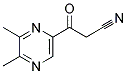 3-(5,6-DIMETHYL-PYRAZIN-2-YL)-3-OXO-PROPIONITRILE Struktur