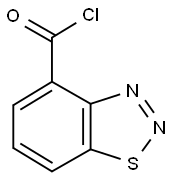 1,2,3-BENZOTHIADIAZOLE-4-CARBONYL CHLORIDE Struktur